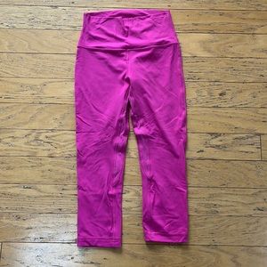 Lululemon align size 6 hot pink